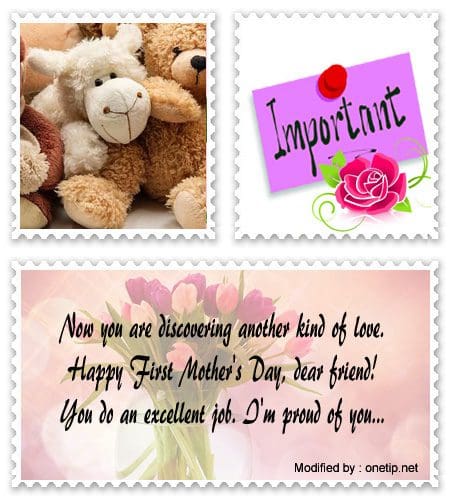 My First Mothers Day Quotes Cute Mother's Day Messages For A New Mom | Mother's Day Wishes