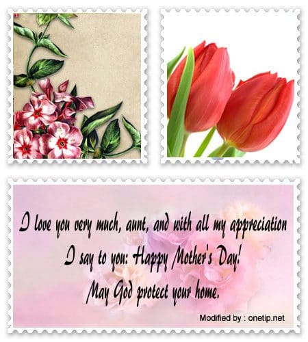 Mothers Day Message To Aunt Mother's Day Phrases For Aunt | Mother's Day Greetings For Aunt