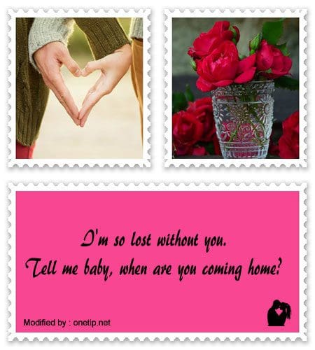 For lover far away message 25 Romantic