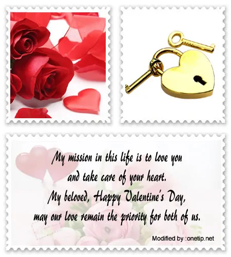 Sweet valentine letter to girlfriend